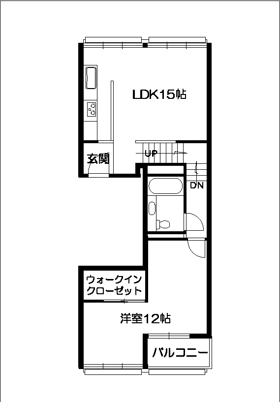 中津リバーサイドコーポー図面