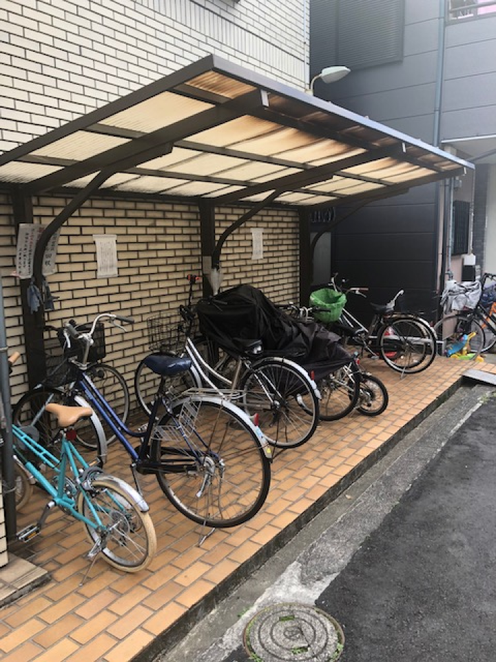 ハイツ青葉ー自転車置場