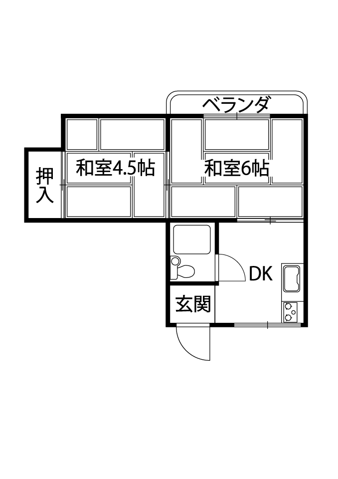 コーポ青葉ー図面