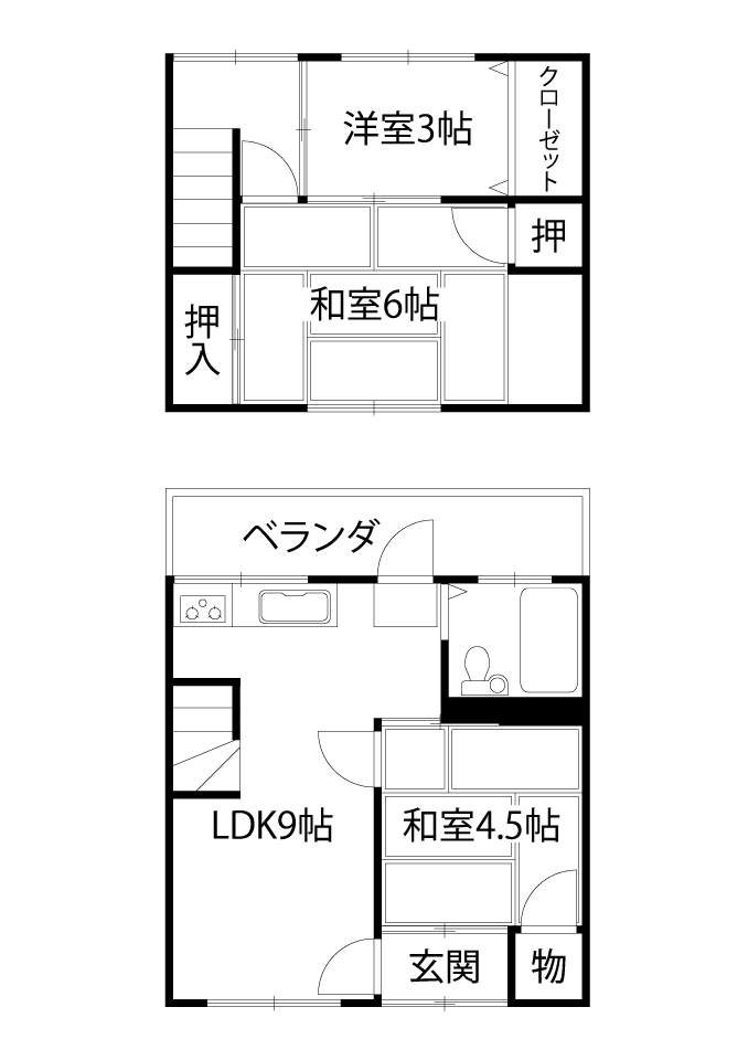 青野ハウスー図面