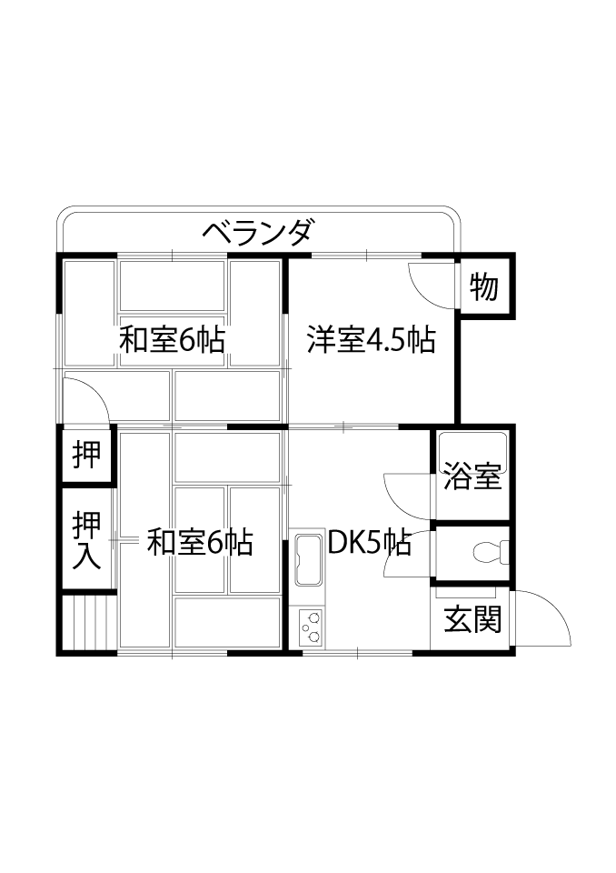 コーポ青葉ー図面２