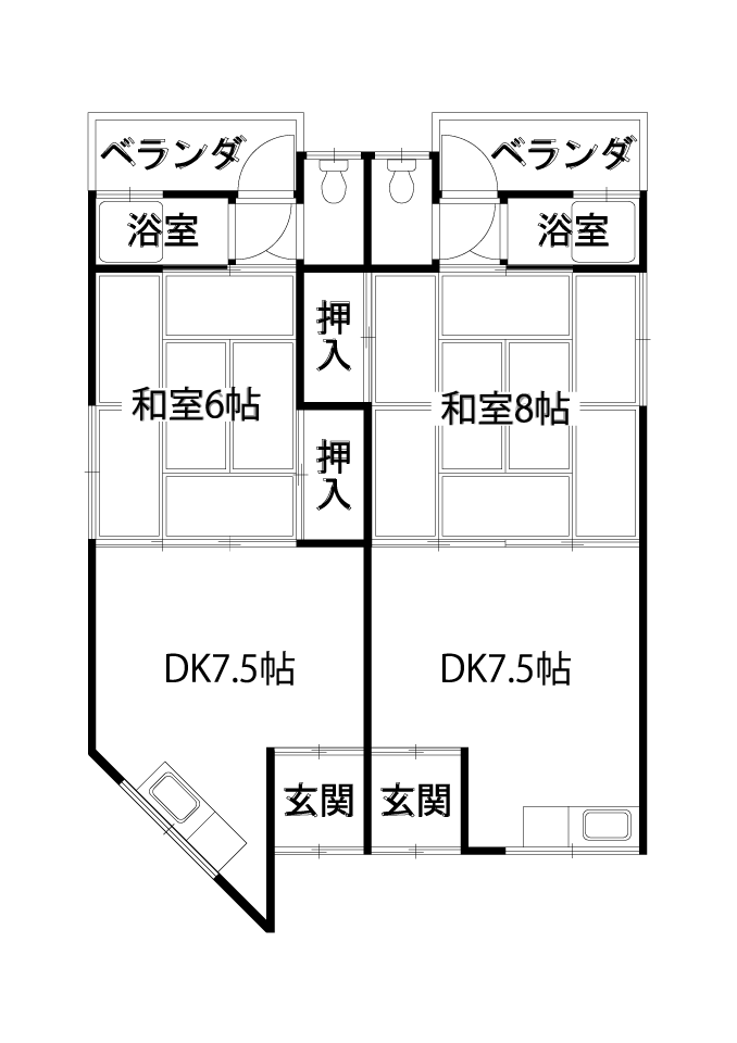 むっちゃんハウスー図面